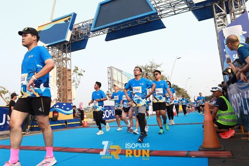 Race photo from ISOPlus Run 2024 Jakarta