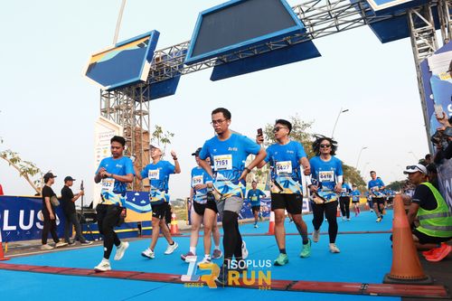 Race photo from ISOPlus Run 2024 Jakarta