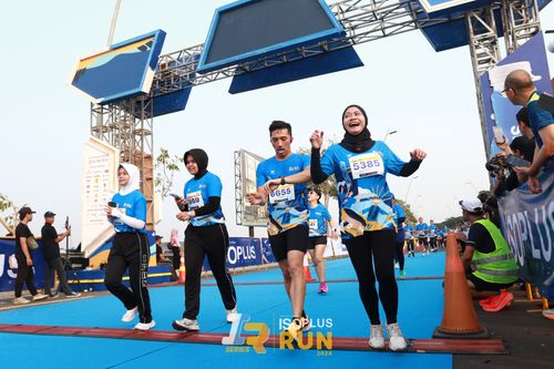 Race photo from ISOPlus Run 2024 Jakarta