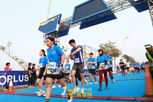 Race photo from ISOPlus Run 2024 Jakarta