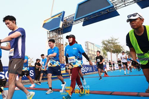 Race photo from ISOPlus Run 2024 Jakarta