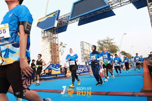 Race photo from ISOPlus Run 2024 Jakarta