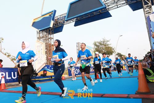 Race photo from ISOPlus Run 2024 Jakarta