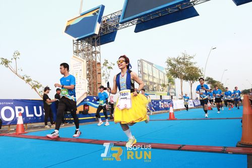 Race photo from ISOPlus Run 2024 Jakarta