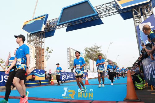 Race photo from ISOPlus Run 2024 Jakarta