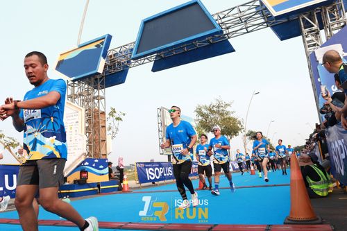 Race photo from ISOPlus Run 2024 Jakarta