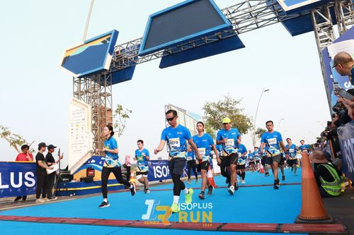 Race photo from ISOPlus Run 2024 Jakarta
