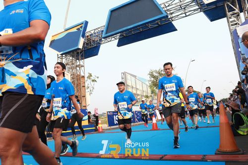 Race photo from ISOPlus Run 2024 Jakarta