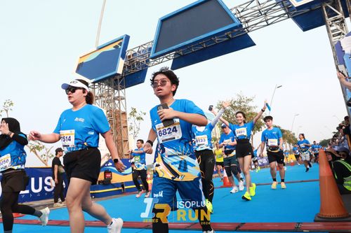 Race photo from ISOPlus Run 2024 Jakarta