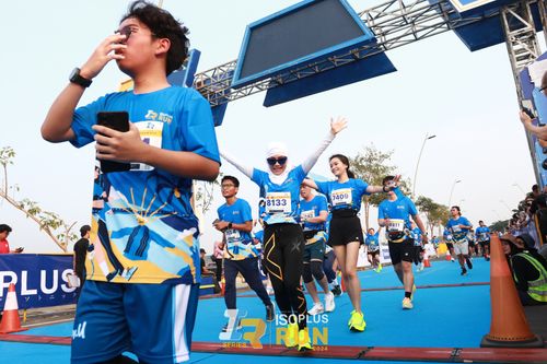 Race photo from ISOPlus Run 2024 Jakarta