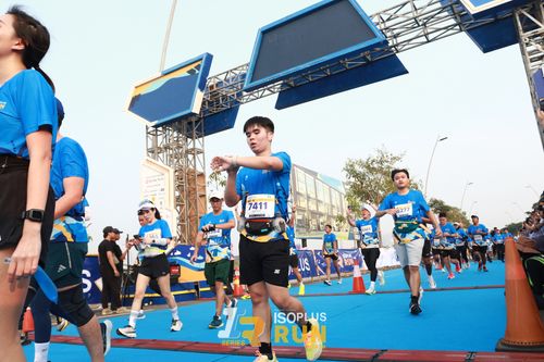 Race photo from ISOPlus Run 2024 Jakarta