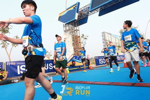 Race photo from ISOPlus Run 2024 Jakarta