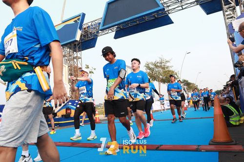 Race photo from ISOPlus Run 2024 Jakarta