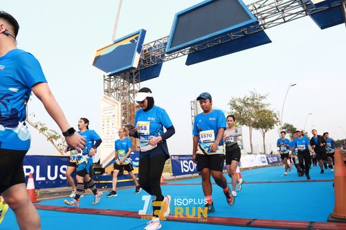 Race photo from ISOPlus Run 2024 Jakarta
