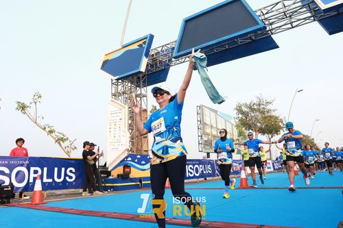 Race photo from ISOPlus Run 2024 Jakarta