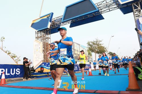 Race photo from ISOPlus Run 2024 Jakarta
