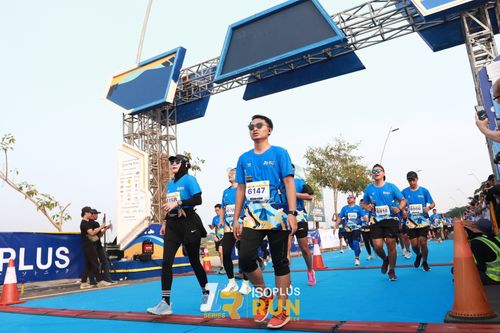 Race photo from ISOPlus Run 2024 Jakarta