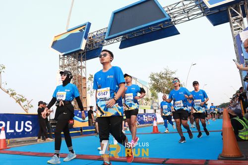 Race photo from ISOPlus Run 2024 Jakarta