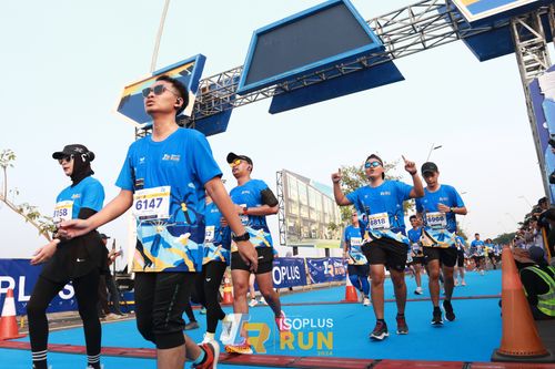 Race photo from ISOPlus Run 2024 Jakarta