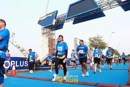 Race photo from ISOPlus Run 2024 Jakarta