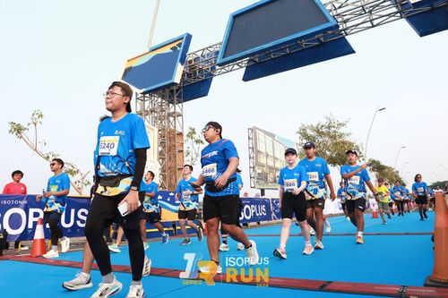 Race photo from ISOPlus Run 2024 Jakarta