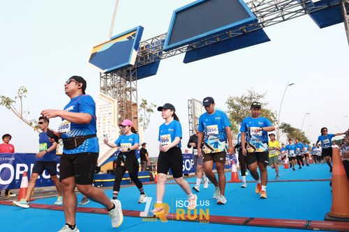Race photo from ISOPlus Run 2024 Jakarta