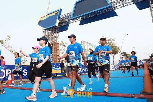 Race photo from ISOPlus Run 2024 Jakarta