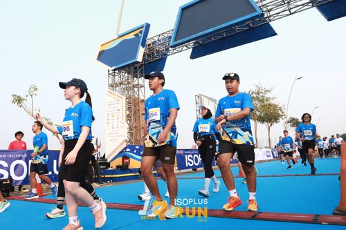 Race photo from ISOPlus Run 2024 Jakarta