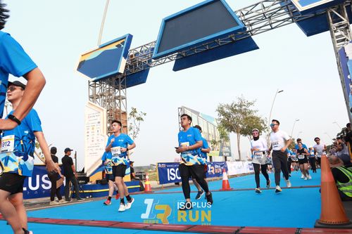 Race photo from ISOPlus Run 2024 Jakarta