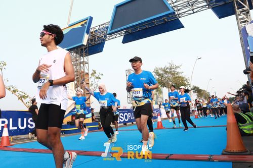 Race photo from ISOPlus Run 2024 Jakarta