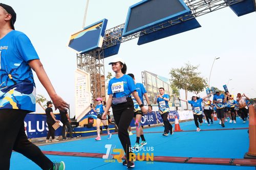 Race photo from ISOPlus Run 2024 Jakarta
