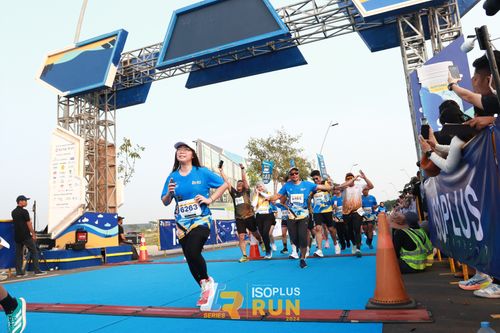 Race photo from ISOPlus Run 2024 Jakarta