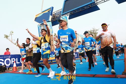 Race photo from ISOPlus Run 2024 Jakarta