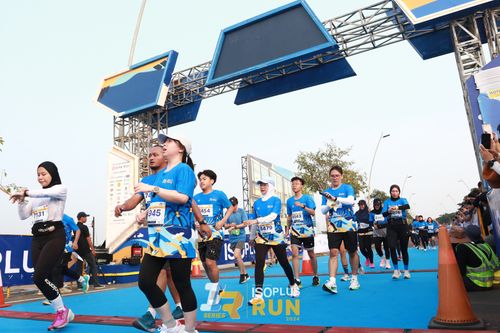 Race photo from ISOPlus Run 2024 Jakarta