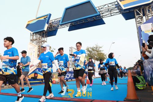 Race photo from ISOPlus Run 2024 Jakarta