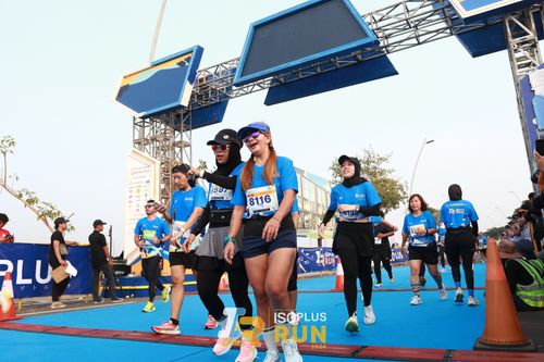 Race photo from ISOPlus Run 2024 Jakarta