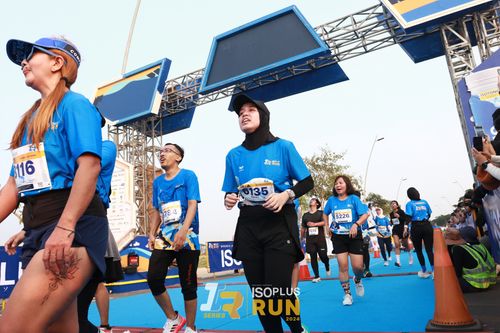 Race photo from ISOPlus Run 2024 Jakarta