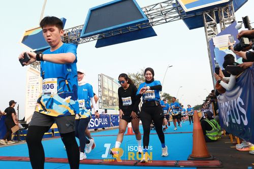 Race photo from ISOPlus Run 2024 Jakarta