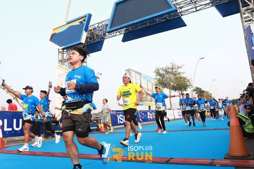 Race photo from ISOPlus Run 2024 Jakarta