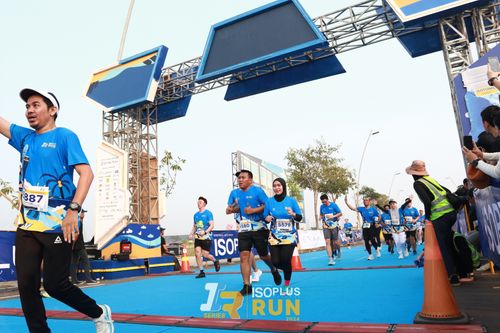 Race photo from ISOPlus Run 2024 Jakarta