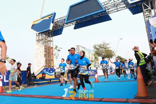 Race photo from ISOPlus Run 2024 Jakarta