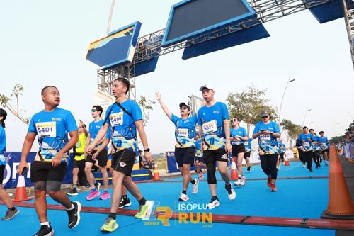 Race photo from ISOPlus Run 2024 Jakarta