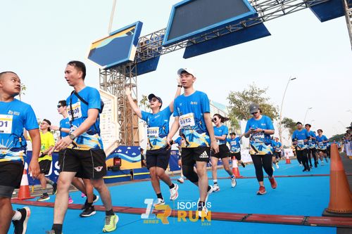 Race photo from ISOPlus Run 2024 Jakarta