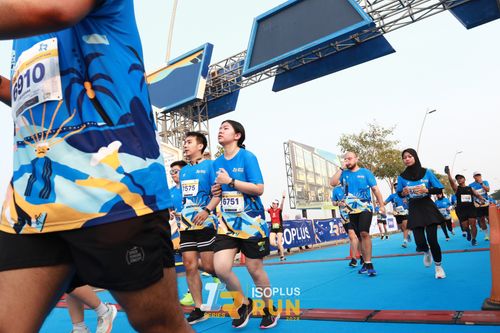 Race photo from ISOPlus Run 2024 Jakarta