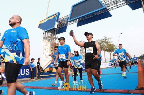 Race photo from ISOPlus Run 2024 Jakarta