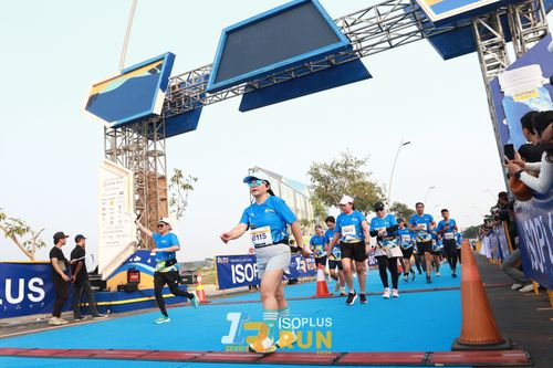 Race photo from ISOPlus Run 2024 Jakarta