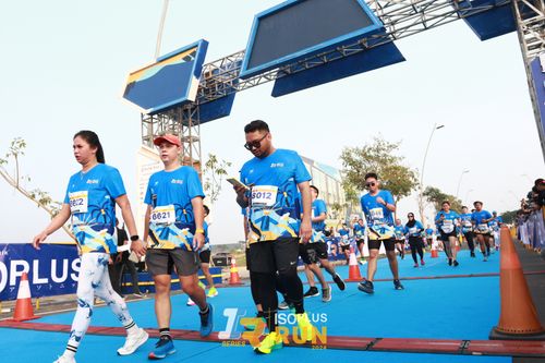 Race photo from ISOPlus Run 2024 Jakarta