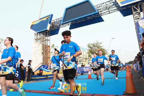 Race photo from ISOPlus Run 2024 Jakarta