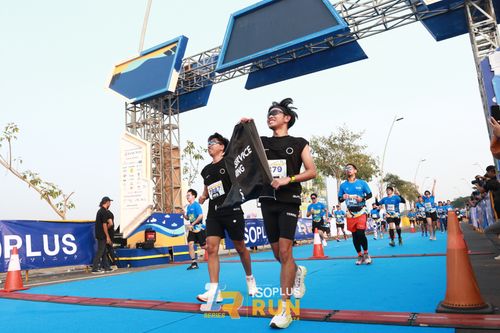Race photo from ISOPlus Run 2024 Jakarta
