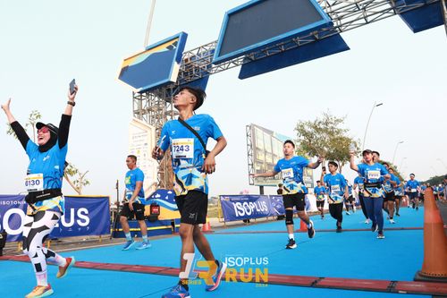 Race photo from ISOPlus Run 2024 Jakarta